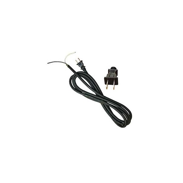 Superior Electric 9 Feet 14 AWG SOOW 2 Wire 125 Volt NEMA 1-15P Electrical Cord EC142V6 - main